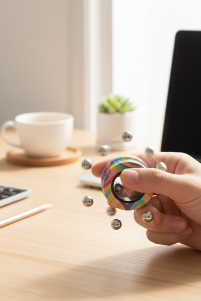 Magnetic Fidget Spinner – Sensory Focus & Stress Relief Toy