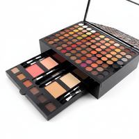 180-Color Eyeshadow & Blush Palette – Piano-Shaped Makeup Set with Mirror