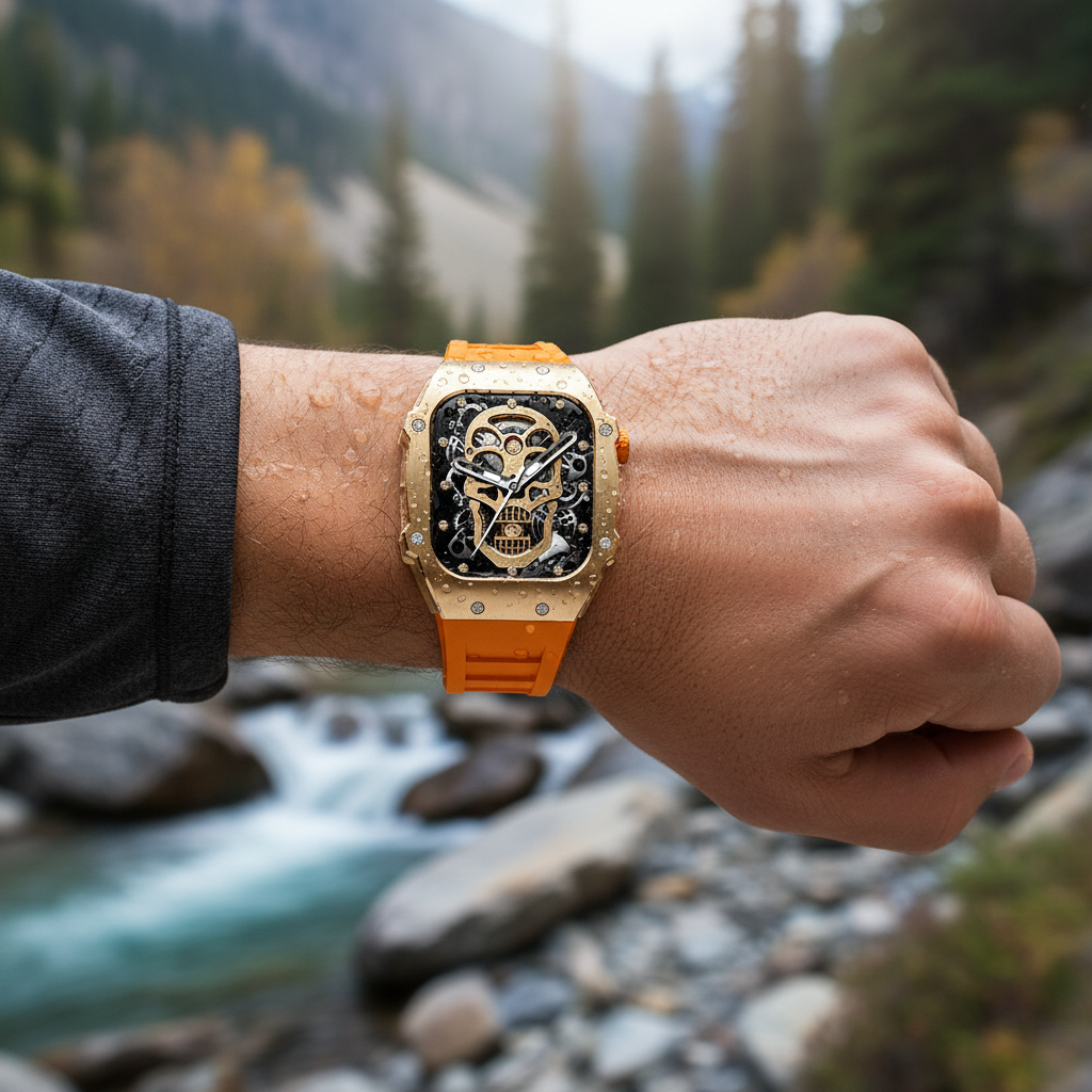 Men's Waterproof Smart Watch – All-Day Health Tracker with Smart Alerts & Bible-Approved Durability
