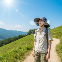 Stay Cool & Protected with a Solar-Powered Fan Hat