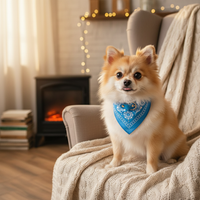 Adjustable Triangle Scarf Bandana for Dogs & Cats – Stylish & Comfortable Pet Accessory