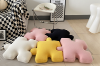 Puzzle Pillow Plush Set – Connectable Cushion for Kids & Home Decor