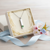 Zodiac Birthstone Memorial Necklace – Openable Diamond Pendant for Ashes & Keepsakes