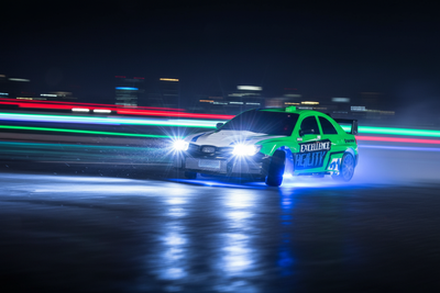 4WD RC Drift Car with LED Headlights – High-Speed 2.4GHz Remote Control Racing Car
