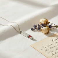 Zodiac Birthstone Memorial Necklace – Openable Diamond Pendant for Ashes & Keepsakes