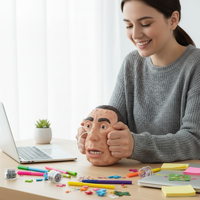 Stress Relief Pimple Popper Toy – Eco-Friendly Silicone Acne Squeezer for Anxiety & Relaxation