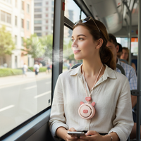 Stay Cool Anywhere with Hands-Free Neck Fan