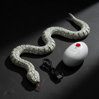 Realistic RC Rattlesnake Prank Toy – Slithering Remote Control Snake for Ultimate Chaos & Laughs