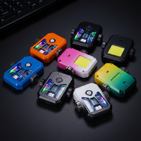 Fingertip Gyro Lighter – Dual-Charge LED EDC Lighter with Stress-Relief Spin & 9 Color Options