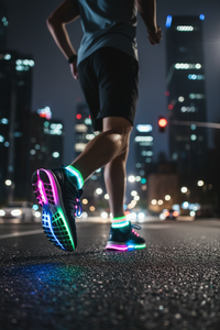 LED Glow Shoelaces – 3 Light Modes for Night Runs, Festivals & Events