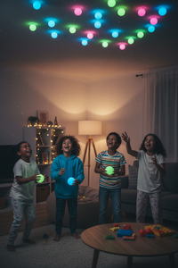 Glow in the Dark Sticky Fidget Balls – Sensory Stress Relief Toy for Kids & Teens