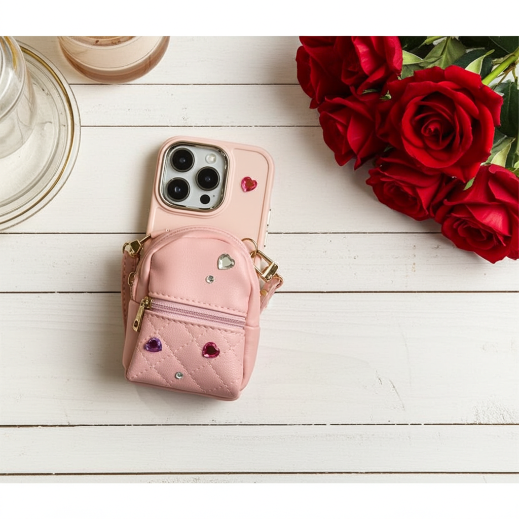 Crossbody Wallet Phone Case – Cute Light Luxury Bag with Removable Shoulder Strap What Else You Got?