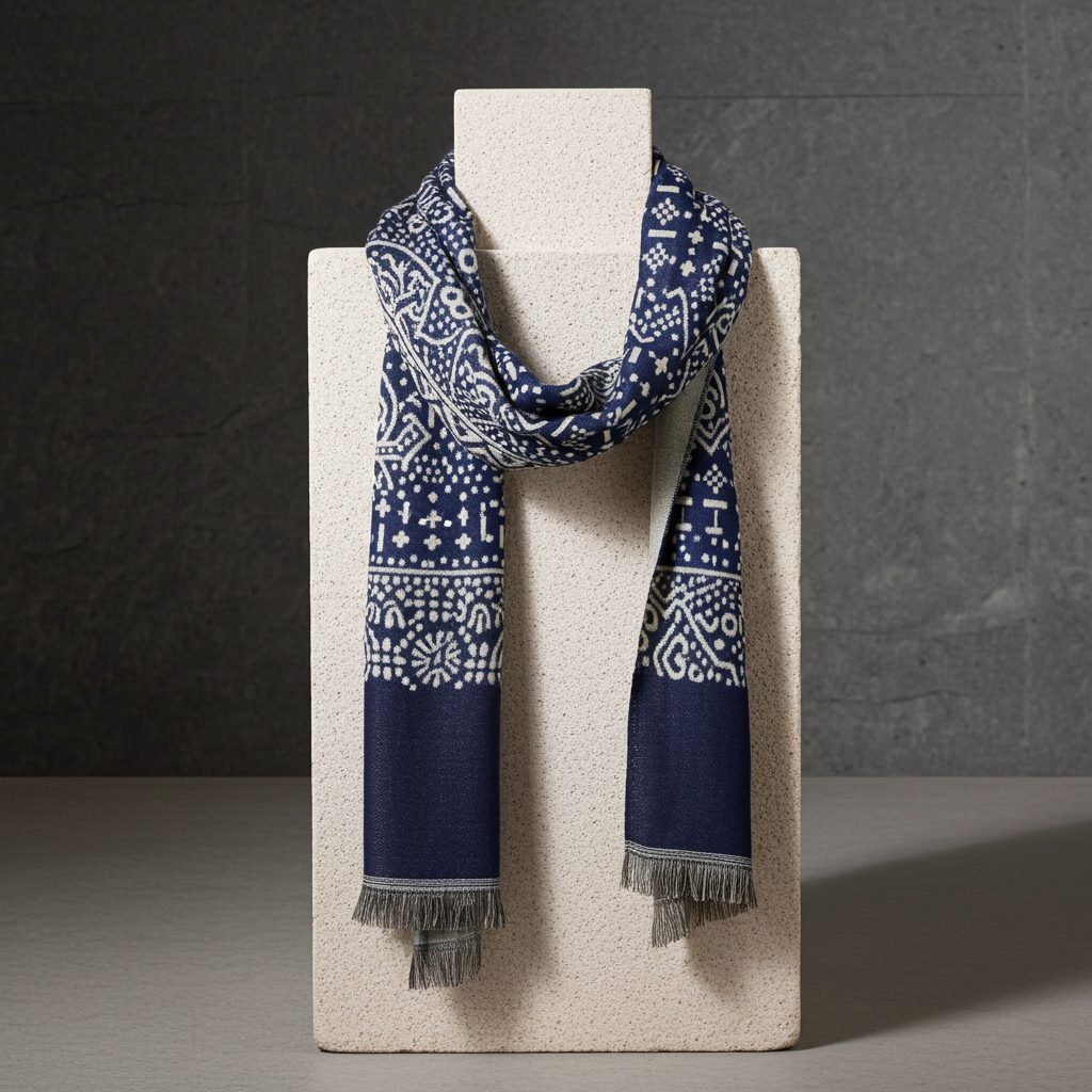 Ethnic Yarn‑Dyed Totem Scarf What Else You Got?