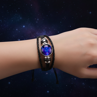 12 Zodiac Constellation Bracelet – Glowing Braided Jewelry for All Signs | Unisex Astrology Gift